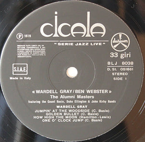 Wardell Gray / Ben Webster: The Alumni Masters 12"