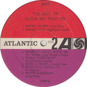 Clyde McPhatter: The Best of Clyde McPhatter 12"