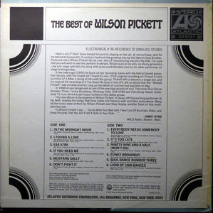 Wilson Pickett: The Best Of Wilson Pickett 12"