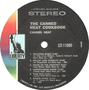 Canned Heat: The Canned Heat Cook Book (The Best Of Canned Heat) 12"