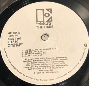 The Cars: S/T 12"