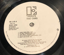 The Cars: S/T 12"