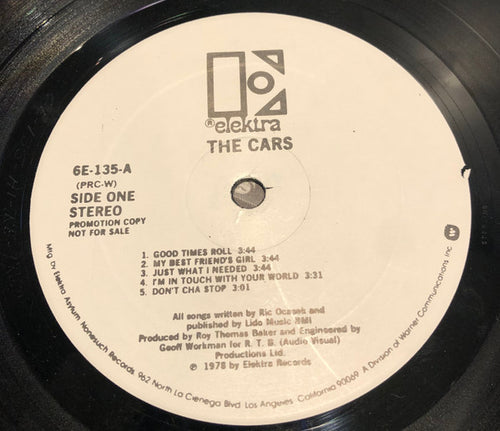 The Cars: S/T 12