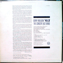 The Concert Jazz Band: Gerry Mulligan '63 12"