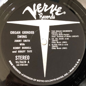 The Incredible Jimmy Smith: Organ Grinder Swing 12"