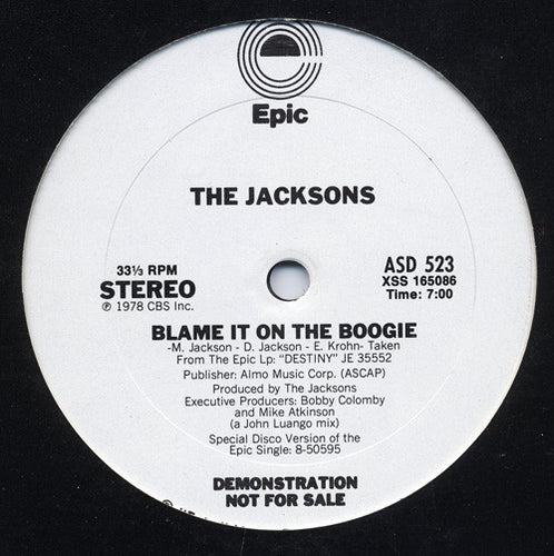 The Jacksons: Blame It On The Boogie 12