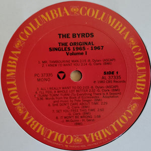 The Byrds: The Original Singles 1965-1967 Volume 1 12"