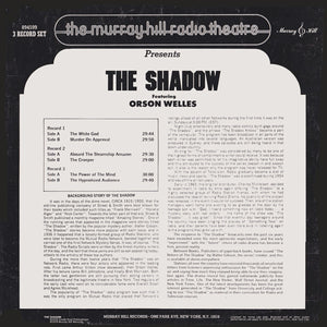 Orson Welles: The Shadow Featuring Orson Welles 12" box set