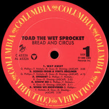 Toad The Wet Sprocket: Bread And Circus 12"