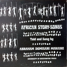 Abraham Dumisani Maraire: African Story-Songs 12"