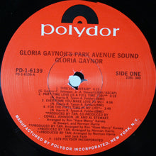 Gloria Gaynor: Gloria Gaynor's Park Avenue Sound 12"