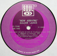 Major Lance: Now Arriving 12"