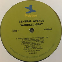 Wardell Gray: Central Avenue 2x12"