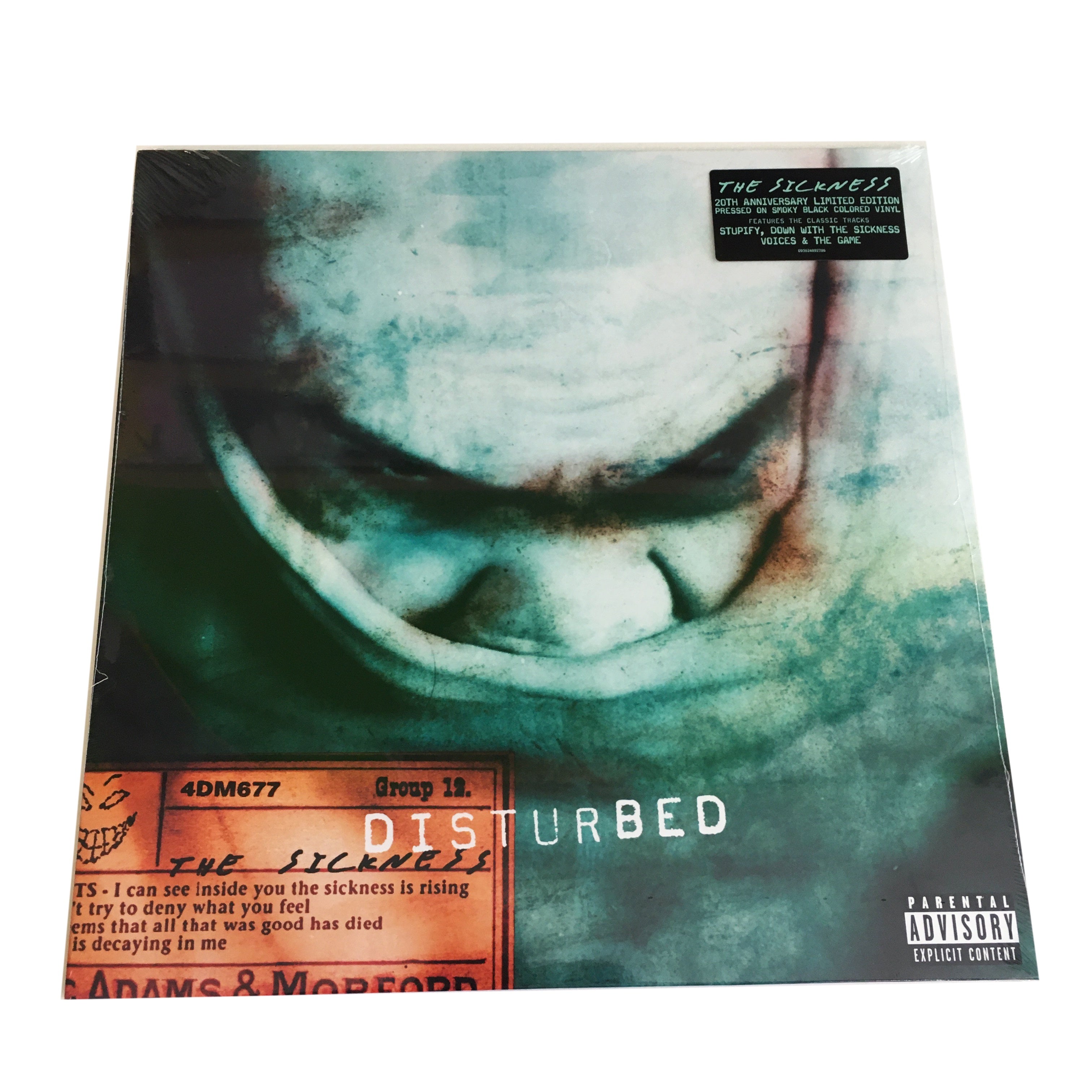 Disturbed get down on sale with the sickness