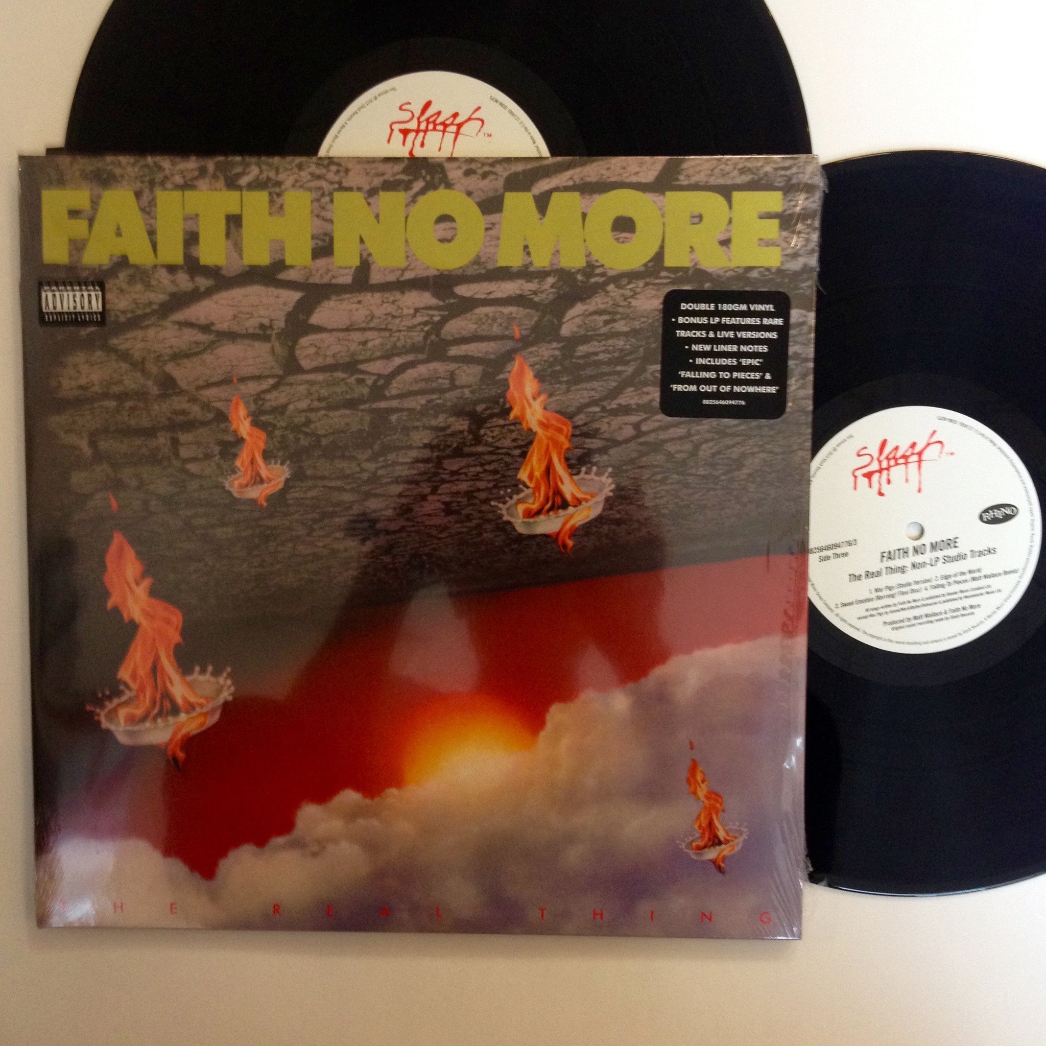 The Real Thing by Faith No More, 2x Vinyl Records, sold USA Reissue (Record, 2015)