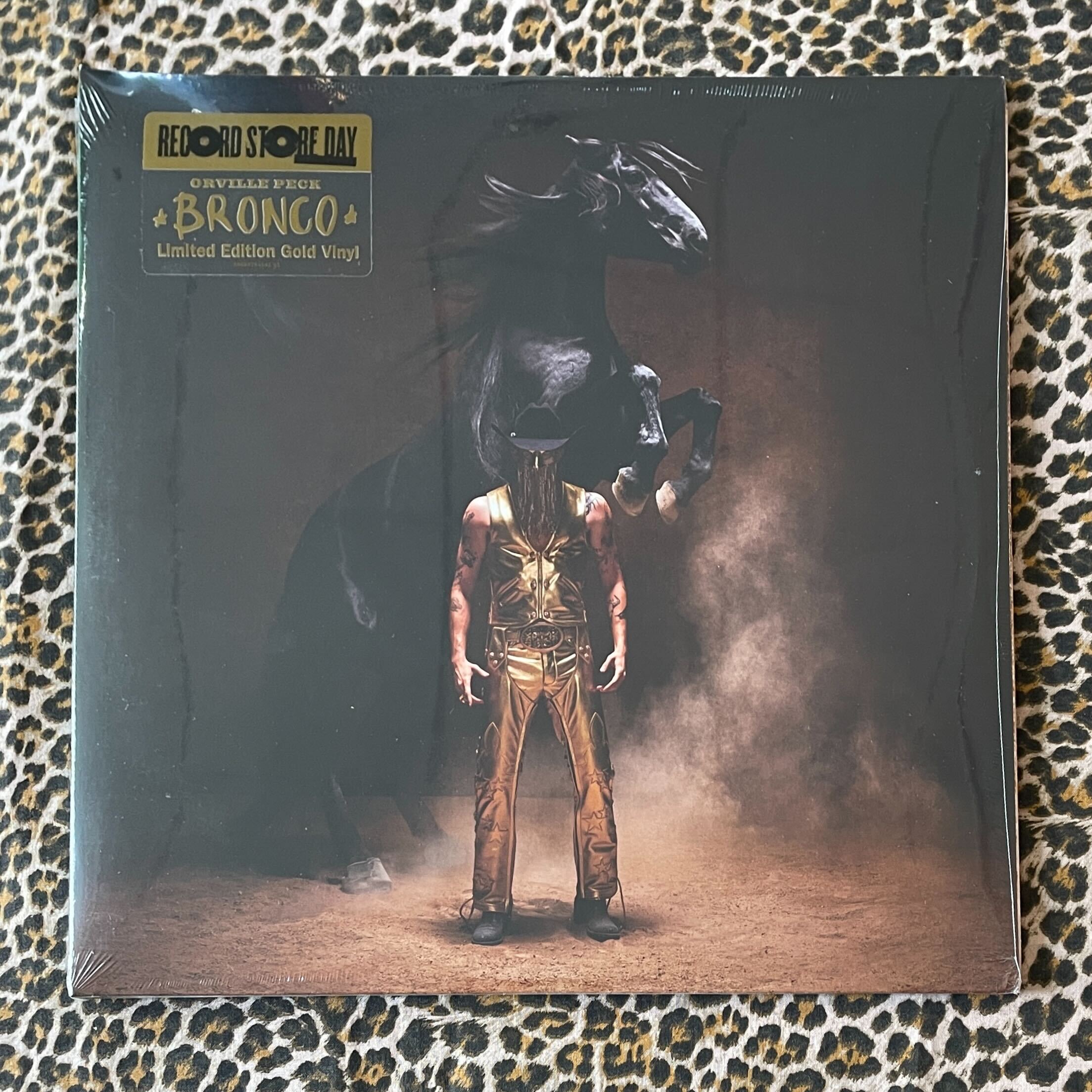 Orville peck bronco vinyl with signed outlet insert