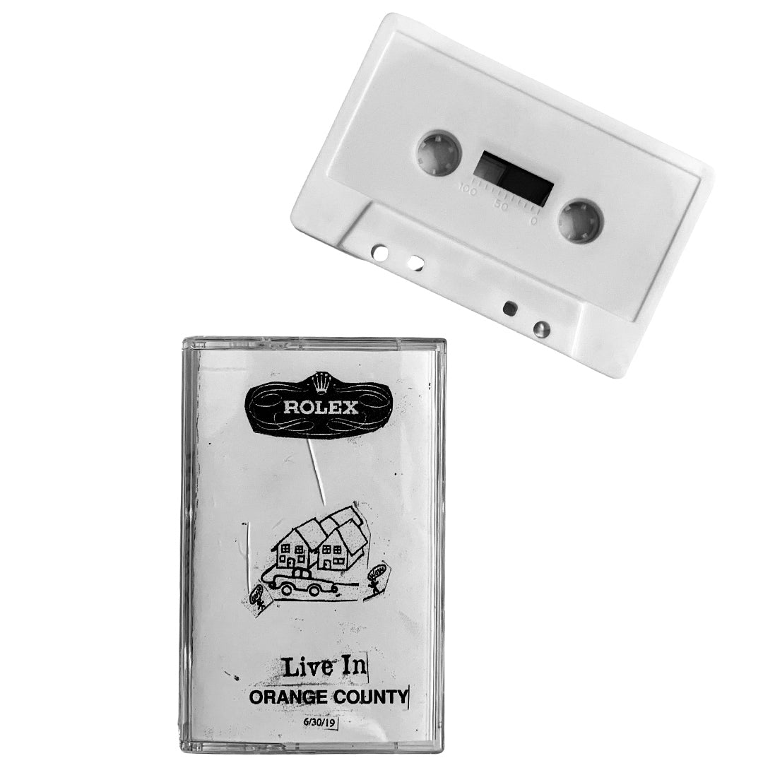 Rolex Live In Orange County 6 30 19 cassette Sorry State Records